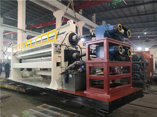 Tela no tejida 150m/Min Embossing Calender Machine