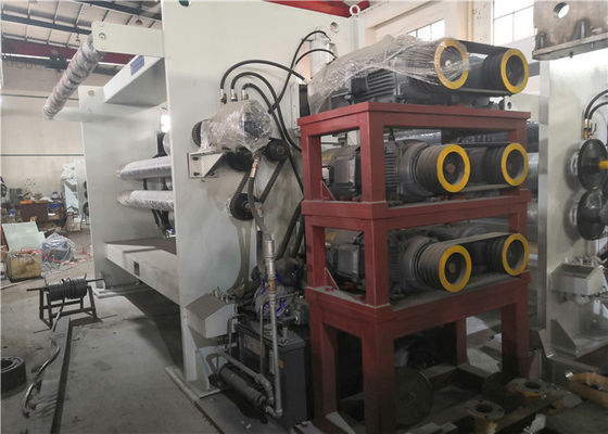 Máquina que calandra de grabación en relieve automática