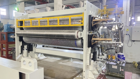 Una máquina φ420×2020mm del rodillo del calendario del motor para la tela no tejida
